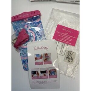 Lilly Pulitzer Make A Splash Phone Case With Removable Strap New